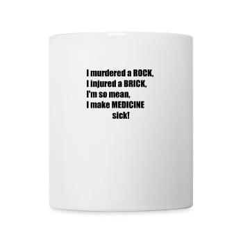 The Legend Rock Brick Medicine - Tasse - Weiß - Vorne