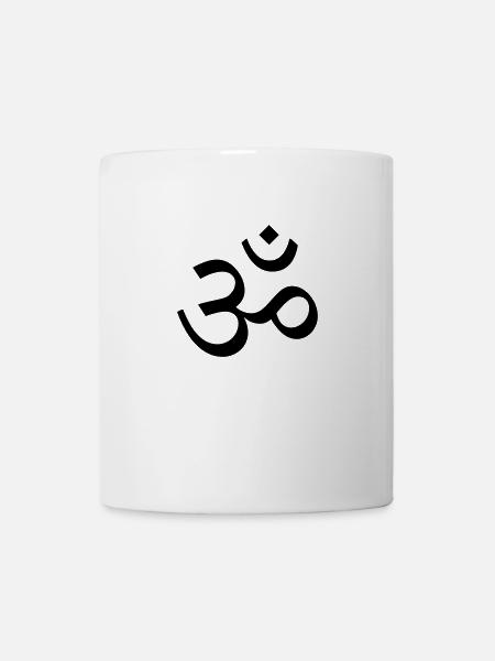 om 1 - Tasse - Weiß