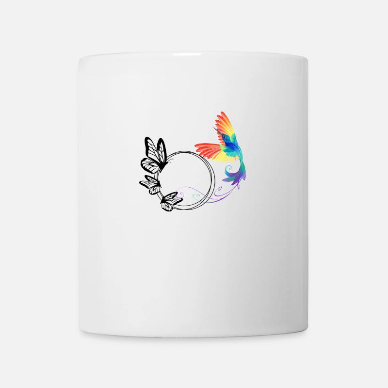 Oiseau - Mug blanc - blanc