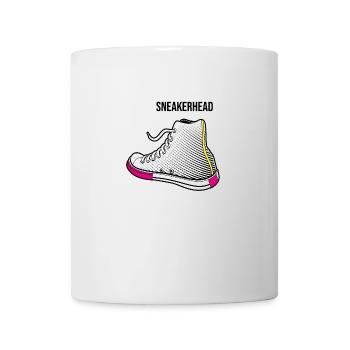 Tête furtive - Mug blanc - blanc - Devant