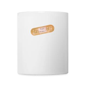 It will be okay :) Plaster - Mug - white - Front