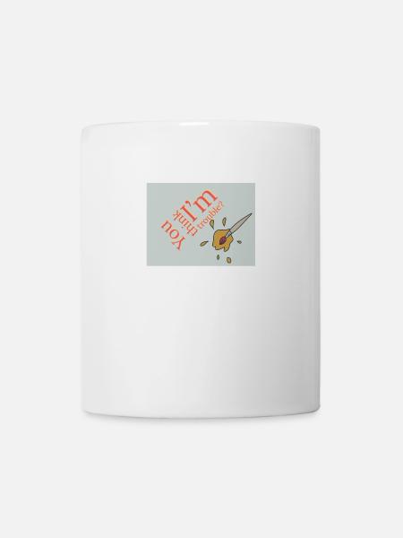 Problème! - Mug blanc - blanc