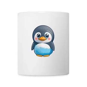 Pingouin totalement mignon - Mug blanc - blanc - Devant