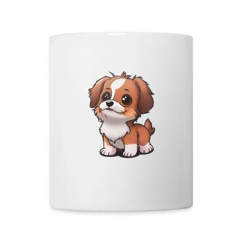 Totally cute pooch - Mug - white - Front