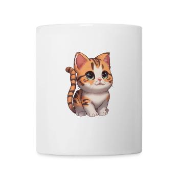 Chaton totalement mignon - Mug blanc - blanc - Devant