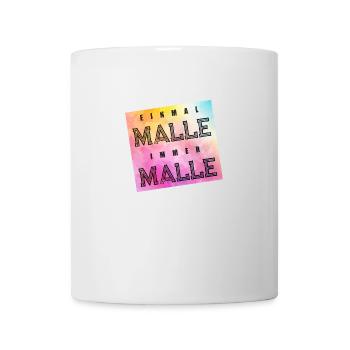 Einmal Malle Immer Mallorca - Tasse - Weiß - Vorne