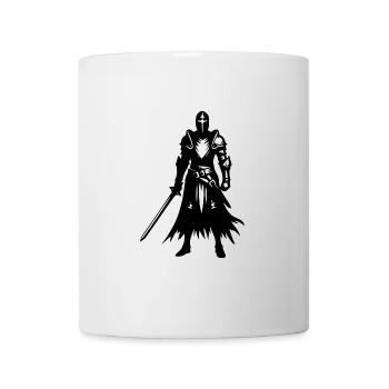 Knight with Sword - Mug - white - Front