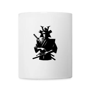 Japanischer Samurai mit Schwert - Tasse - Weiß - Vorne