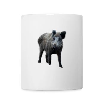 Wild boar Wild boar Pig Sow Pigs - Mug - white - Front