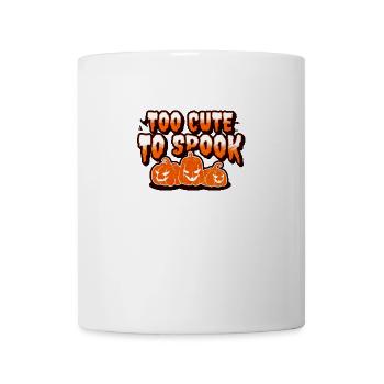 Spooky Halloween Pumpkin Humor Trick and Treat - Mug - white - Front