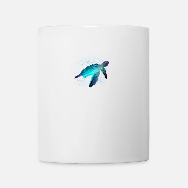 Turtle with stars - Mug - white