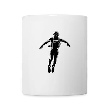 Taucher - Hobby / Sport Sticker - Tasse - Weiß - Vorne