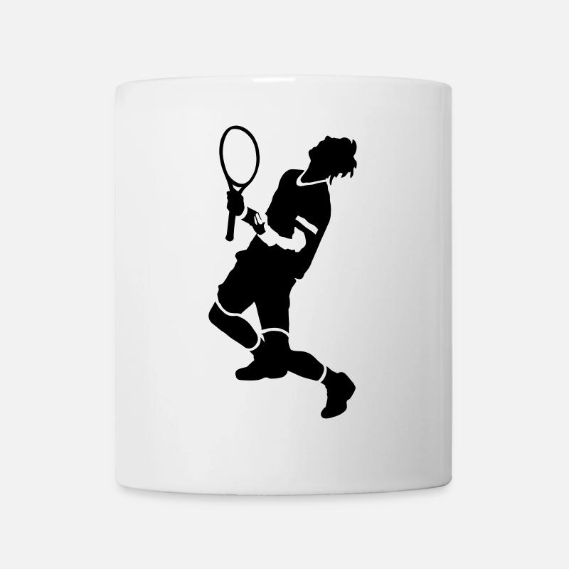 Tennis - Tasse - Weiß