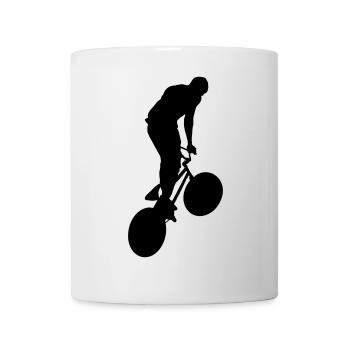 BMX Bike - Tasse - Weiß - Vorne