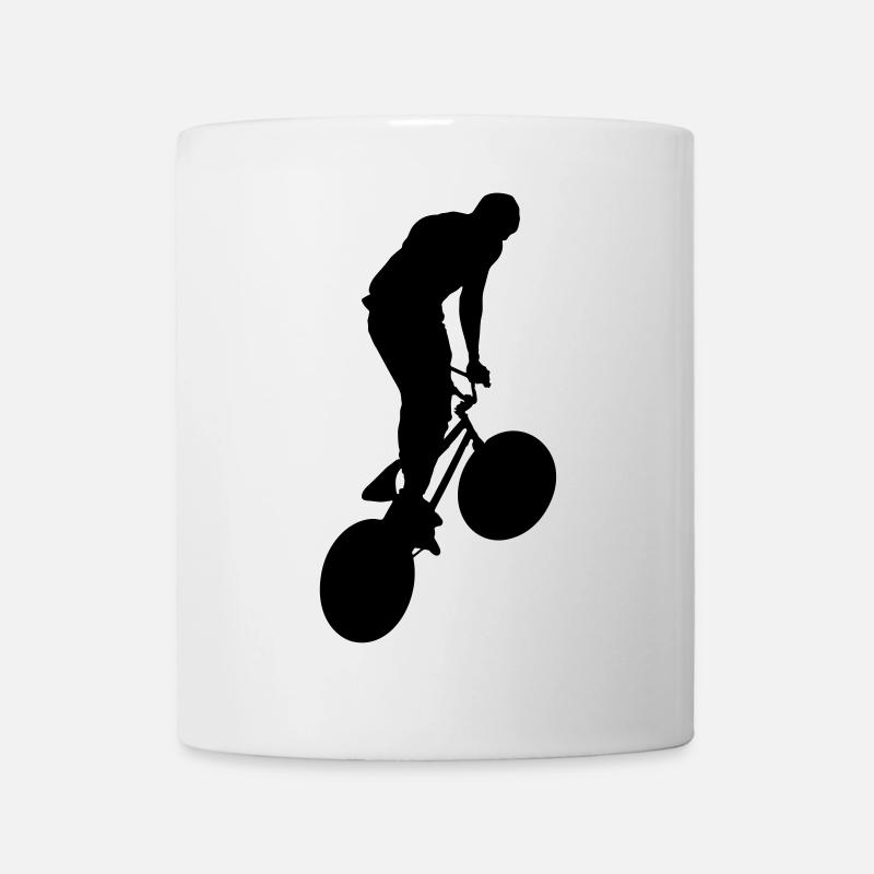 BMX Bike - Tasse - Weiß
