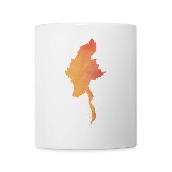 Myanmar - Tasse - Weiß - Vorne