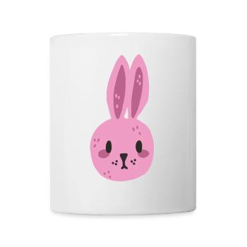 Mignon lapin chibi - Mug blanc - blanc - Devant