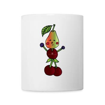 Sporty fruit - Mug - white - Front