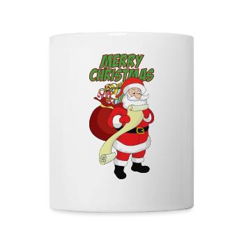 Noël Noël Père Noël Père Noël - Mug blanc - blanc - Devant