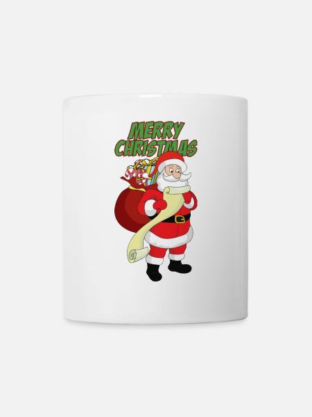 Noël Noël Père Noël Père Noël - Mug blanc - blanc