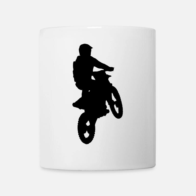 Motocross - Tasse - Weiß