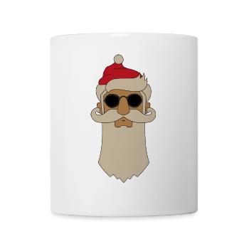 Weihnachtsmann - Tasse - Weiß - Vorne
