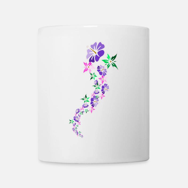 polynesien - Mug blanc - blanc