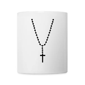 Halskette Hip Hop - Tasse - Weiß - Vorne