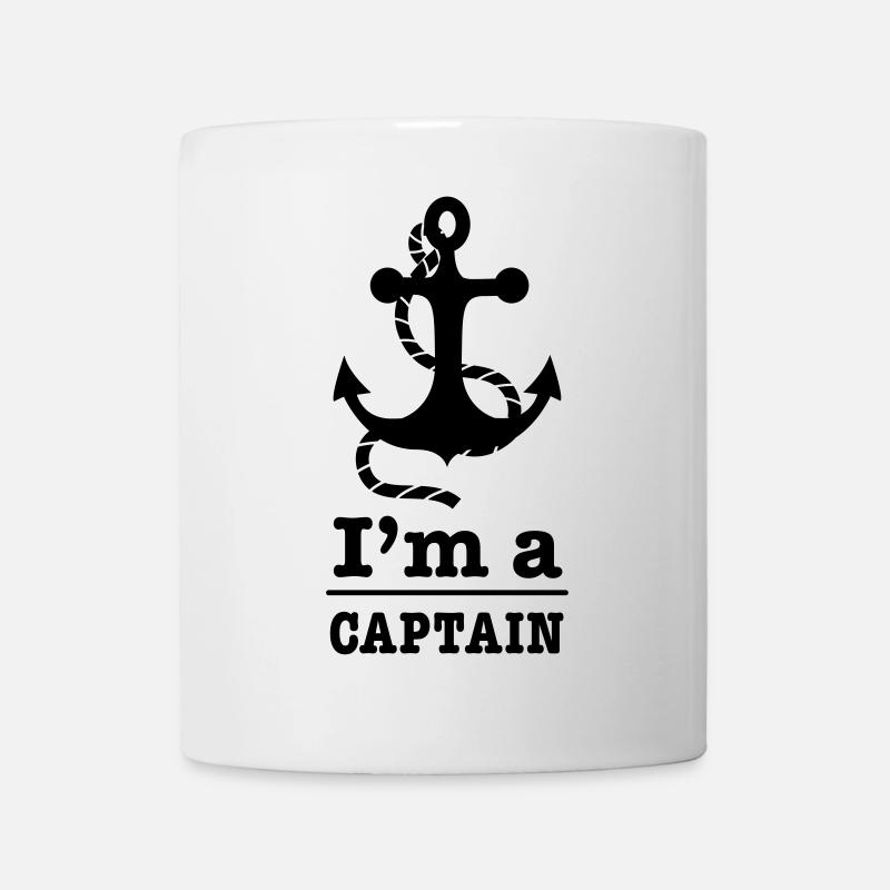 captain Kapitän - Tasse - Weiß