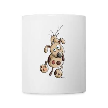 Sportlicher Hund - Tasse - Weiß - Vorne