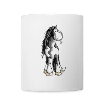 Tinker mit Blümchen - Tasse - Weiß - Vorne