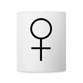 Journée de la femme - Mug blanc - blanc - Devant