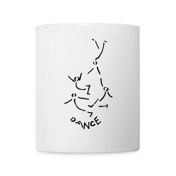 Dance dance dance - Mug - white - Front