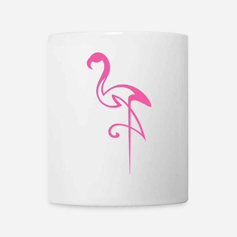 Flamingo - Mug blanc - blanc