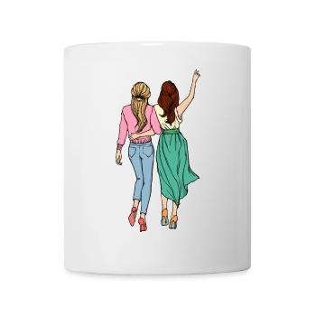 Meilleures amies - Mug blanc - blanc - Devant