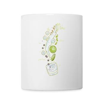Gin and Tonic - Tasse - Weiß - Vorne