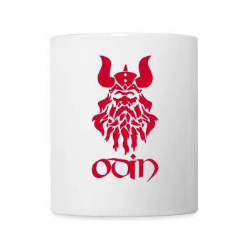 Nordischer Gott Odin (rot) - Tasse - Weiß - Vorne