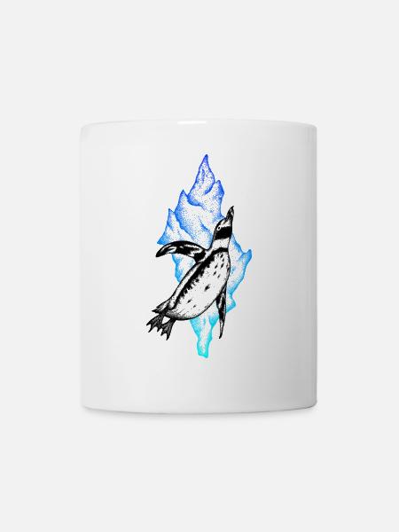 Penguin Blue Antarctica SVENPAINT - Mug - white