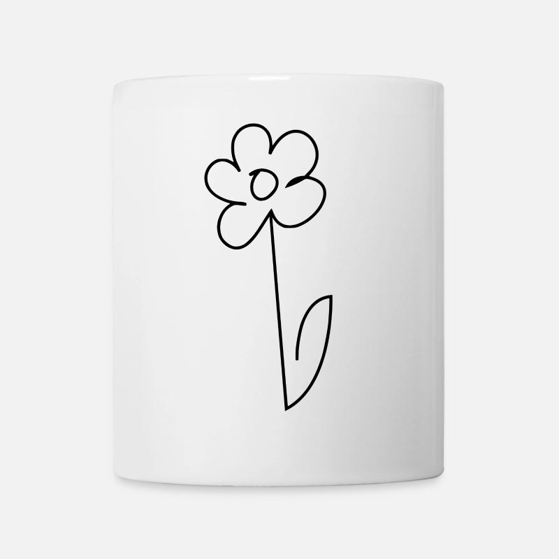 pâquerette - Mug blanc - blanc