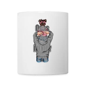 Les grands-pères ont toujours le temps petite-fille - Mug blanc - blanc - Devant