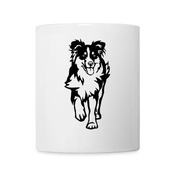 Australian Shepherd - Mug - white - Front
