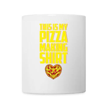 This is my Pizza Making Shirt Pizza Baker - Mug - white - Front