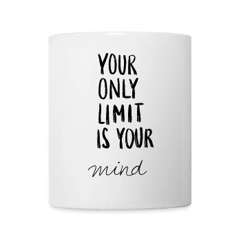 Votre seule limite est votre - Mug blanc - blanc - Devant