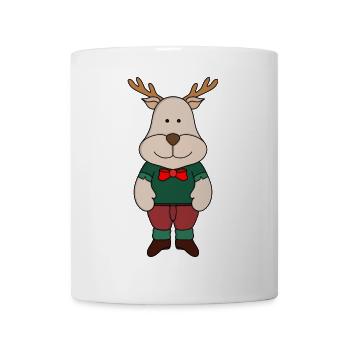 Un cerf mignon - Mug blanc - blanc - Devant