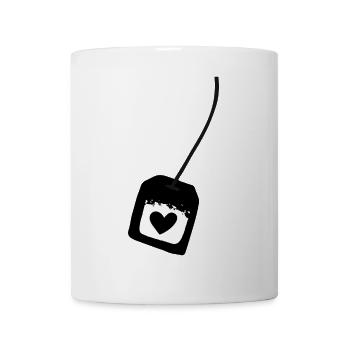 Teebeutel - Geschenkidee - Tasse - Weiß - Vorne