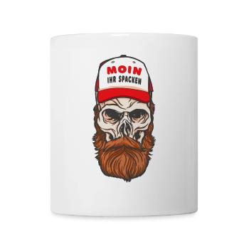 Moin Ihr Spacken - Tasse - Weiß - Vorne