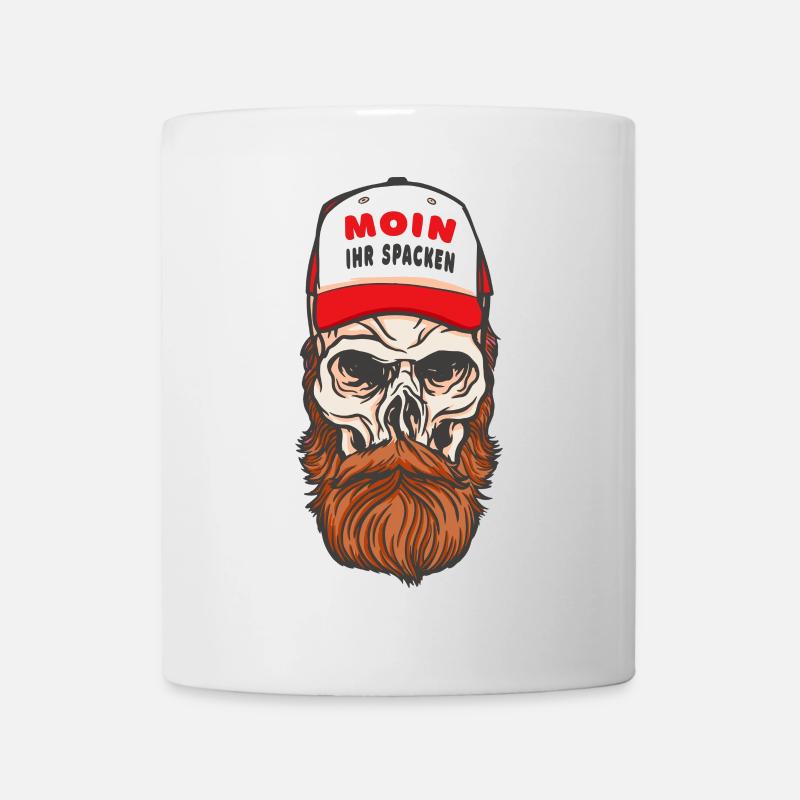 Moin Ihr Spacken - Tasse - Weiß