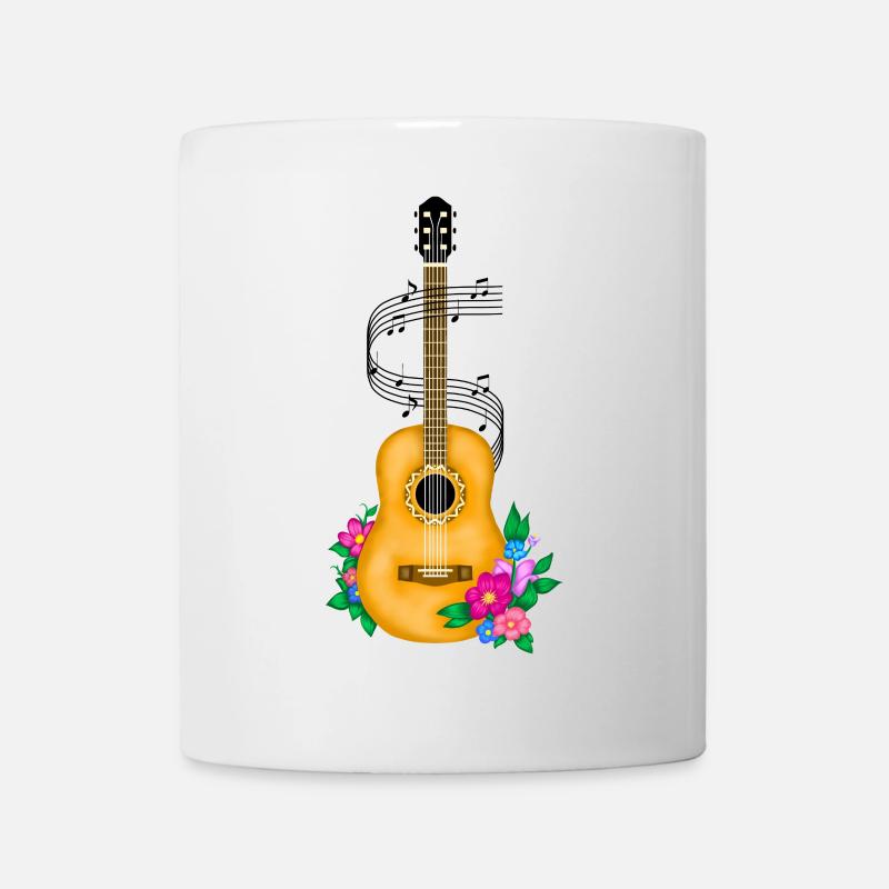 Guitar, music lovers - Mug - white