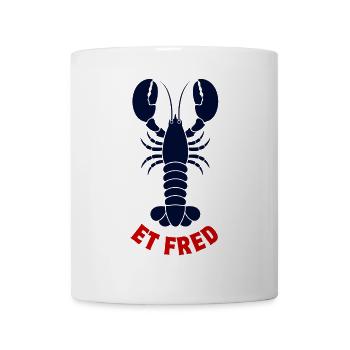 Hummer, Hummer, Meer - Tasse - Weiß - Vorne