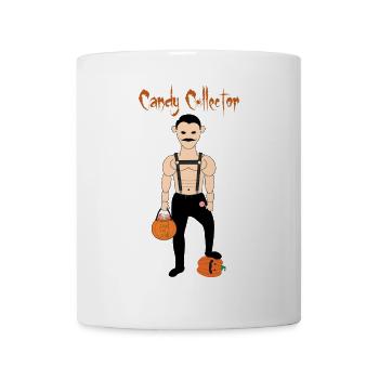 Fröhliches Halloween - Tasse - Weiß - Vorne